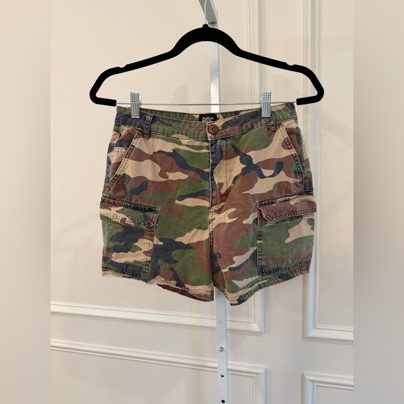 BDG Pants - BDG Camouflage Cargo Shorts